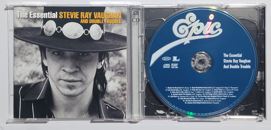 Stevie Ray Vaughan And Double Trouble - "The Essential" - COMPACT DISC (2x) VG+/NM