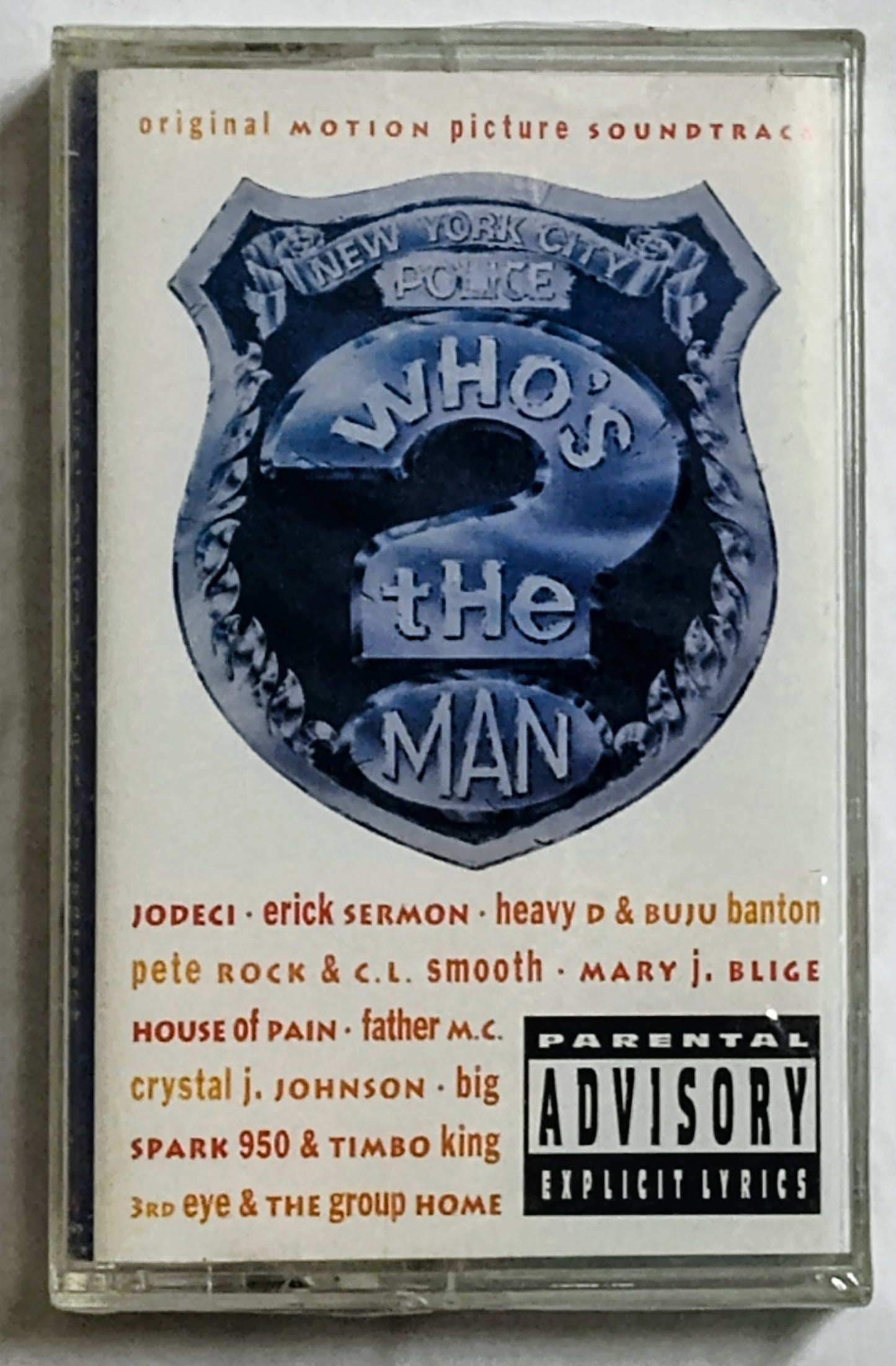 Various Artists - “Who’s The Man? Soundtrack” - CASSETTE TAPE NM/M (Small Tear In Cellophane)