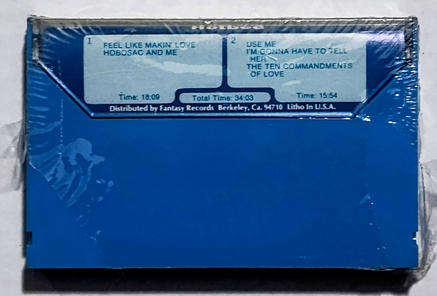 Isaac Hayes - “Hotbed” - CASSETTE TAPE NM/M (Sealed; badly ripped cellophane)