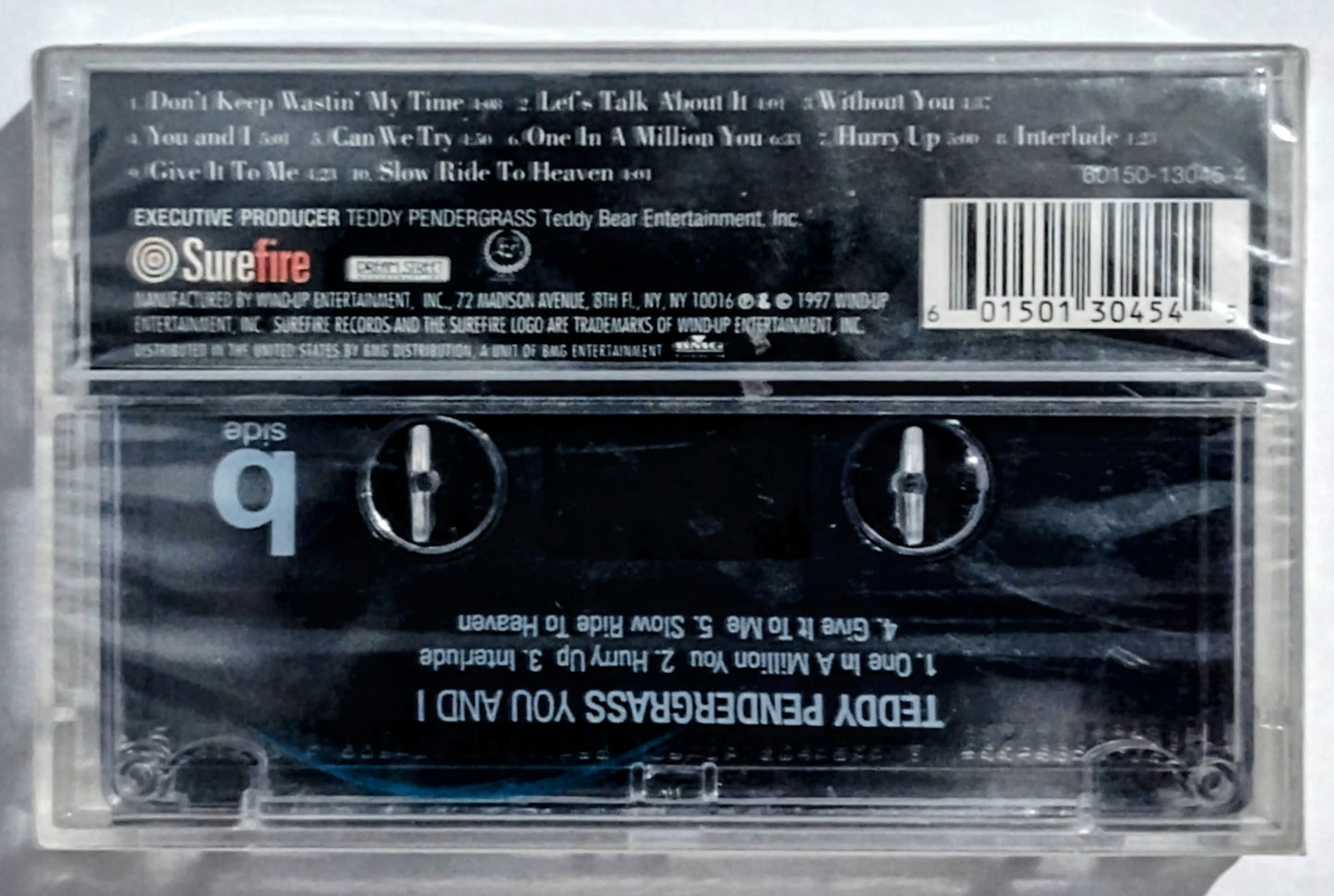 Teddy Pendergrass - “You And I” - CASSETTE TAPE M/M (Sealed)