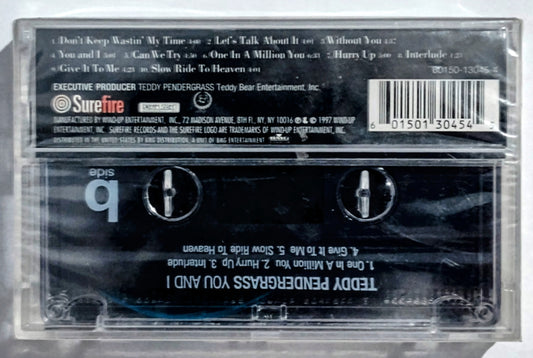 Teddy Pendergrass - “You And I” - CASSETTE TAPE M/M (Sealed)
