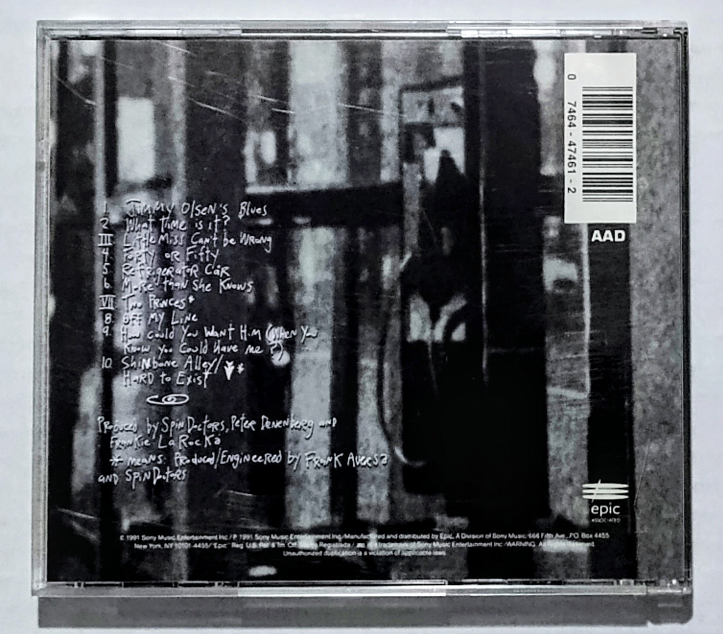 Spin Doctors - “Pocket Full Of Kryptonite” - COMPACT DISC VG+/VG+