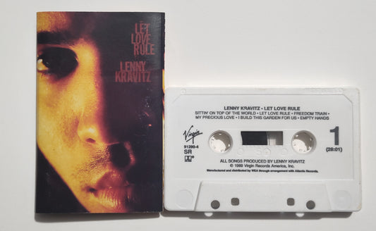 Lenny Kravitz - "Let Love Rule" - CASSETTE TAPE VG/VG+