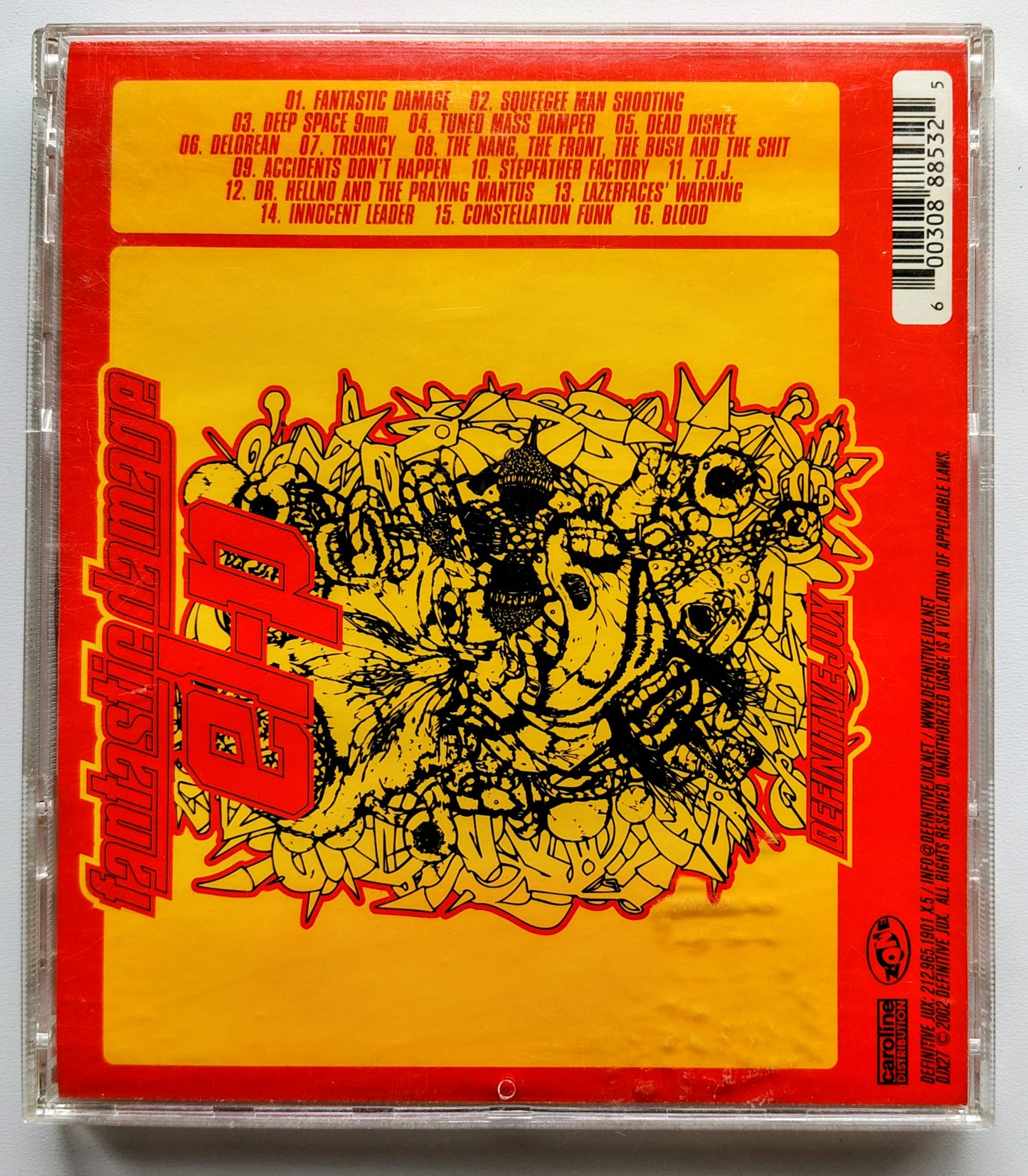 El-P - “Fantastic Damage” - INDIE COMPACT DISC Fair/G+ (Cover is a color printout; no booklet)