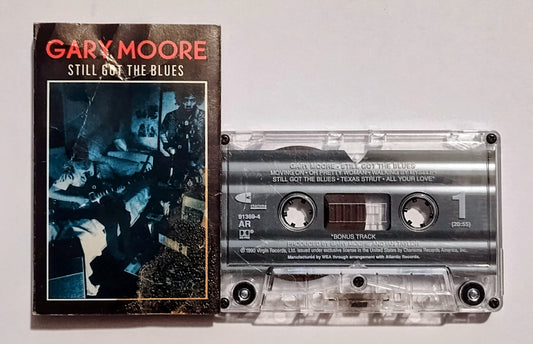 Gary Moore - "Still Got The Blues" - CASSETTE TAPE (AR; DOLBY HX PRO) G/VG