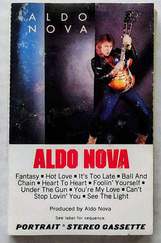 Aldo Nova - "Aldo Nova" - CASSETTE TAPE VG/VG