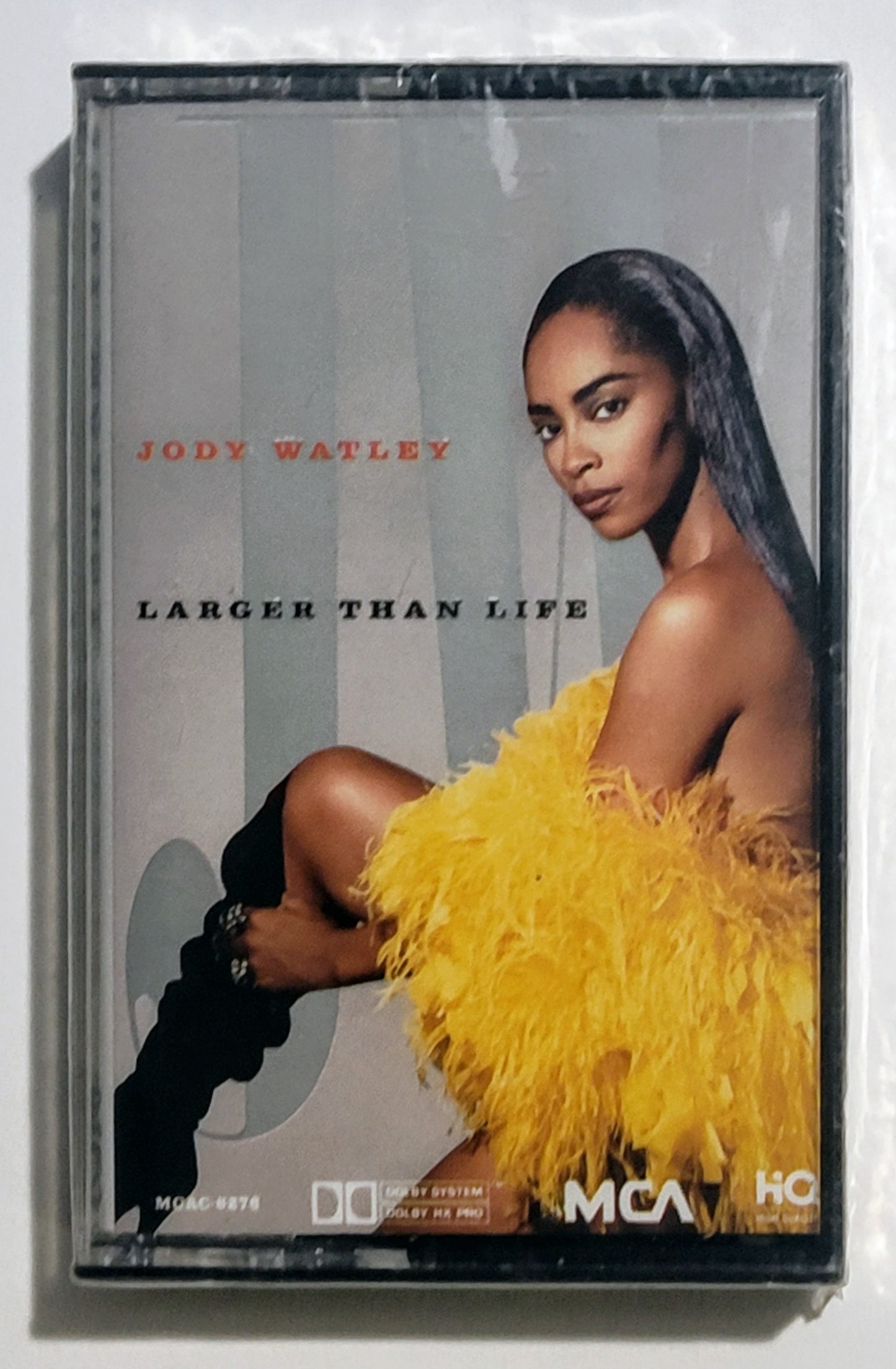 Jody Watley - "Larger Than Life" - CASSETTE TAPE M/M (Sealed)