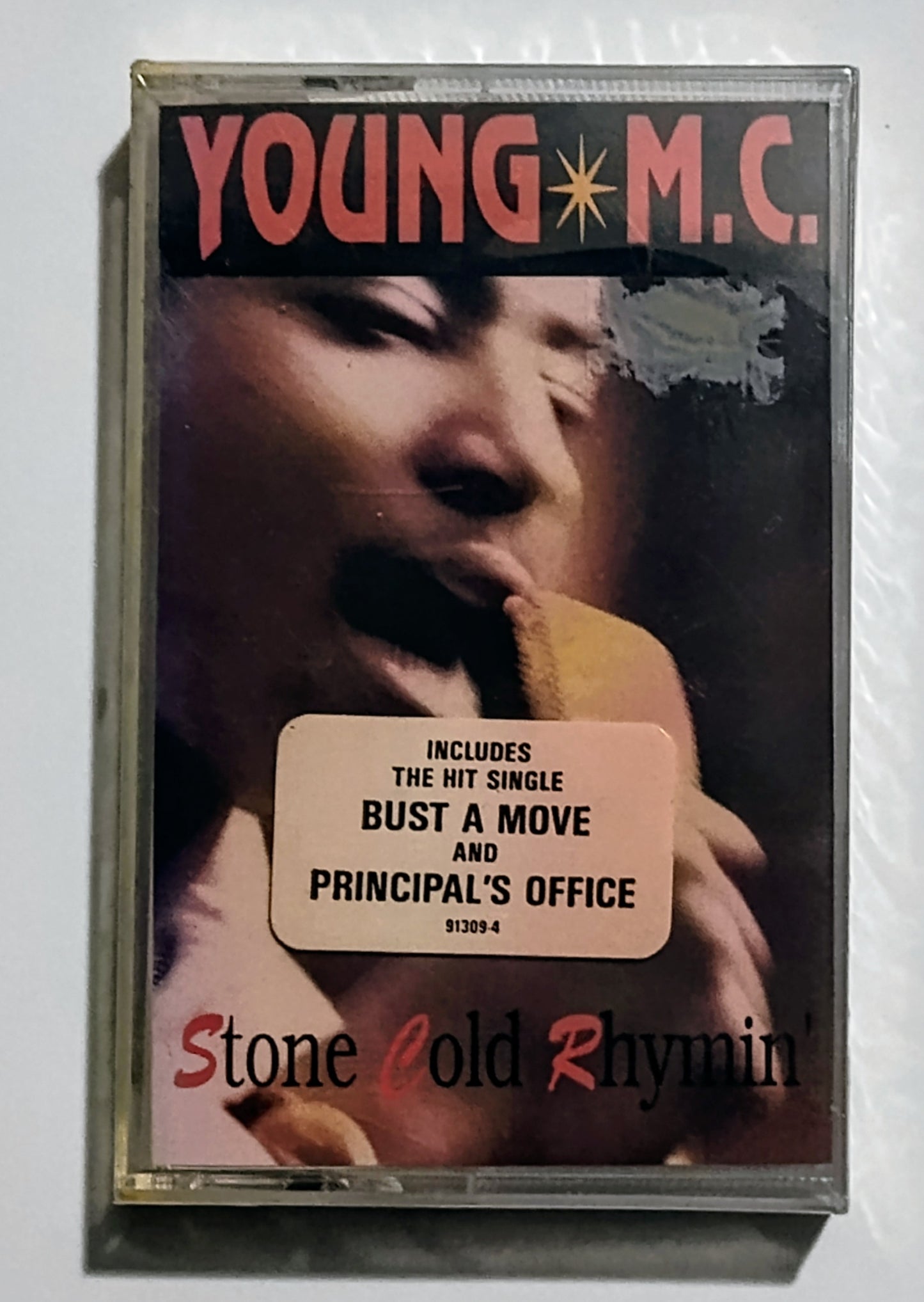 Young M.C. - "Stone Cold Rhymin'" - CASSETTE TAPE M/M (Sealed with hype sticker)