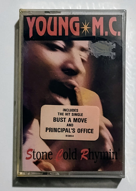 Young M.C. - "Stone Cold Rhymin'" - CASSETTE TAPE M/M (Sealed with hype sticker)