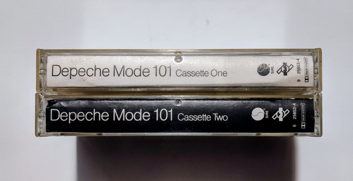 Depeche Mode - "101" - CASSETTE TAPE (2x; SR; DOLBY HX PRO B NR) VG/VG
