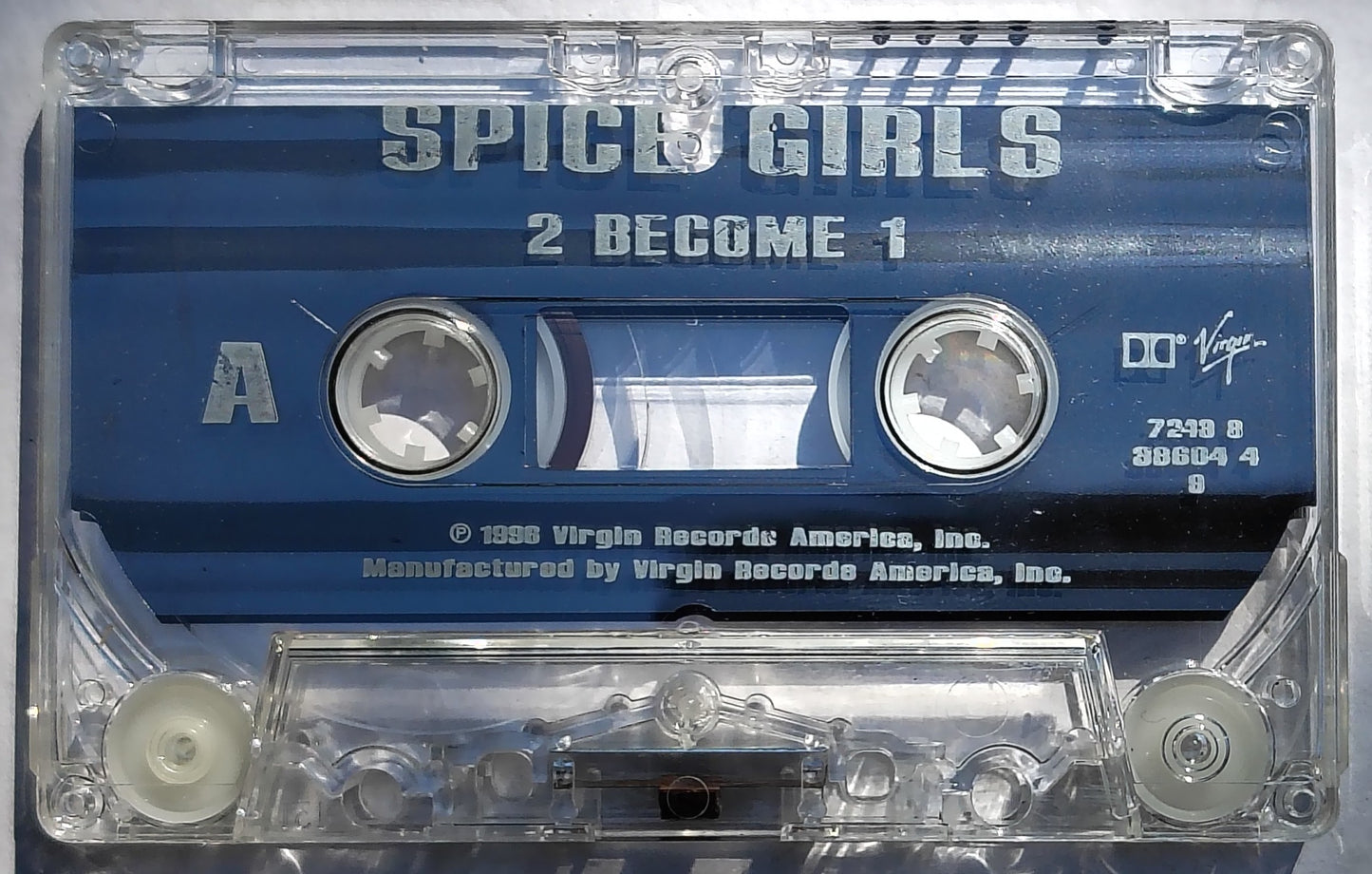 Spice Girls - "2 Become 1" CASSETTE TAPE (Single) VG/G+ (Light wear to sleeve)