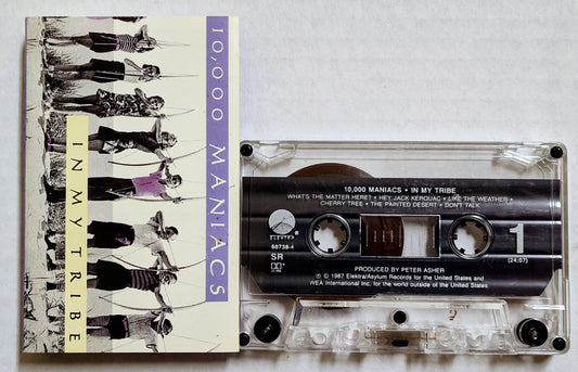 10,000 Maniacs - “In My Tribe” - CASSETTE TAPE VG+/VG+