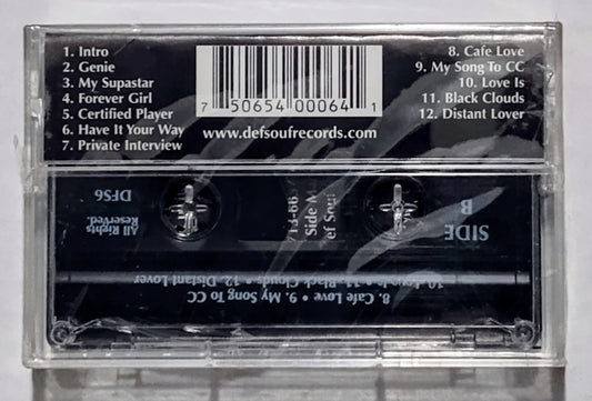 Billy Cook - “Certified Platinum” - CASSETTE TAPE NM/M (Sealed; crack in spine; tear in cellophane)