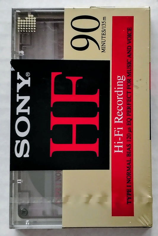 Blank - Sony Type I (90-Minute; Unique Vintage style; Sealed)