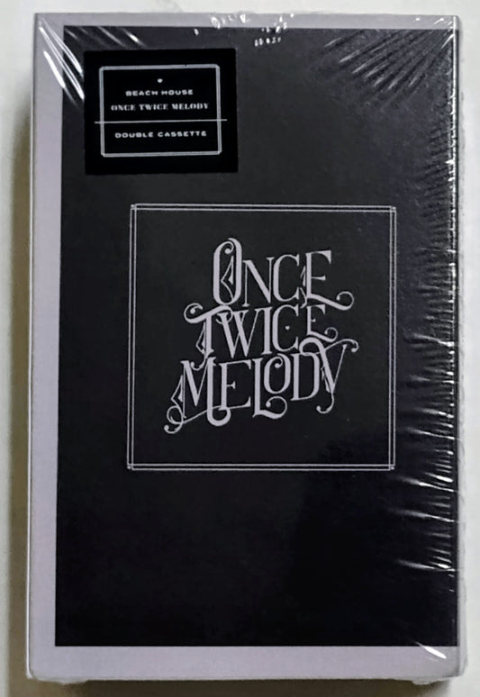 Beach House - "Once Twice Melody" - INDIE CASSETTE TAPE (2x; color unknown- looks like 2 clear shells.) M/M (Sealed)
