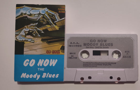 Moody Blues - "Go Now (Compilation" - CASSETTE TAPE (Ireland) G/VG+