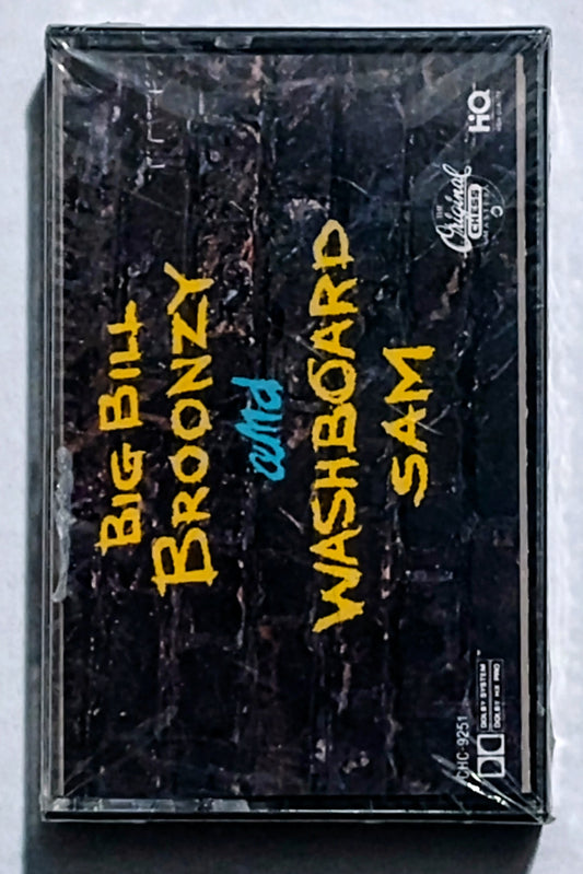 Big Bill Broonzy And Washboard Sam - “Big Bill Broozy And Washboard Sam” - CASSETTE TAPE M/M (Sealed)