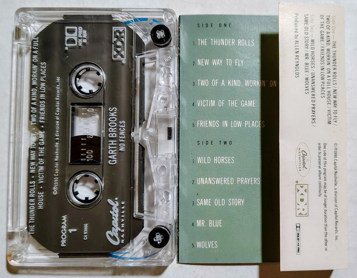 Garth Brooks - "No Fences" - CASSETTE TAPE G+/VG+ [Consignment]