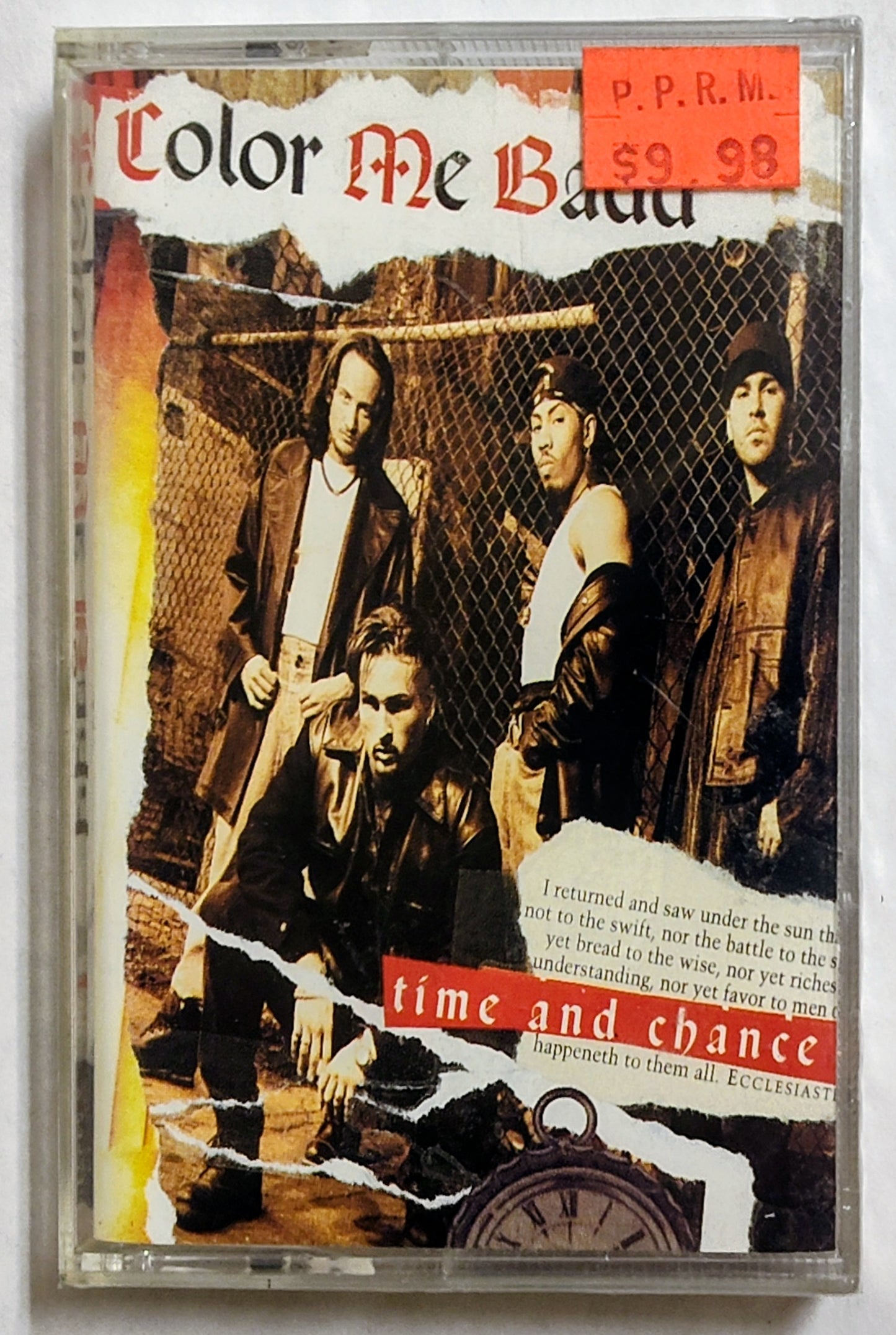 Color Me Badd - “Time And Chance” - CASSETTE TAPE M/M (Sealed)