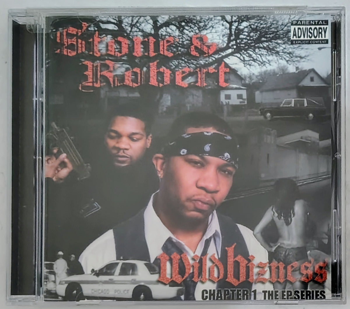 Stone & Robert - “Wild Bizness Chapter 1 The EP Series” - COMPACT DISC NM/M (Not sealed but has seal label sticker across top of case; never played) [Chicago, IL]