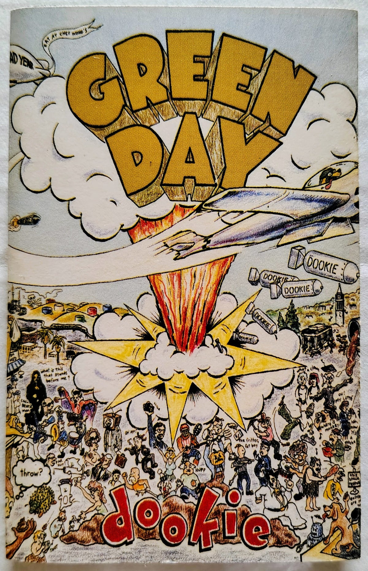 Green Day - "Dookie" - CASSETTE TAPE VG/VG (Plays Flawless)