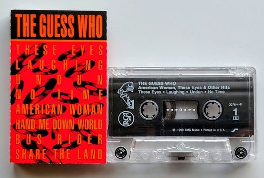 Guess Who, The - "American Woman, These Eyes & Other Hits" - CASSETTE TAPE (DOLBY) VG/VG+