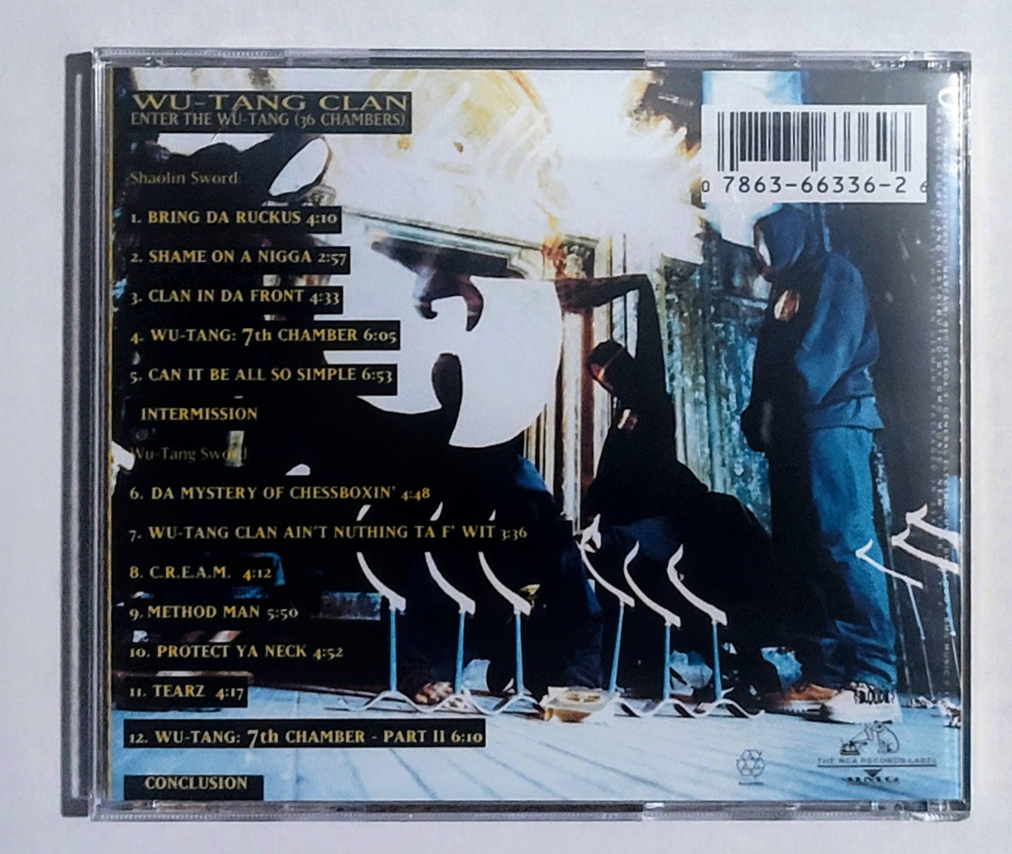 Wu-Tang Clan - "Enter The Wu-Tang: 36 Chambers" - COMPACT DISC NM/NM