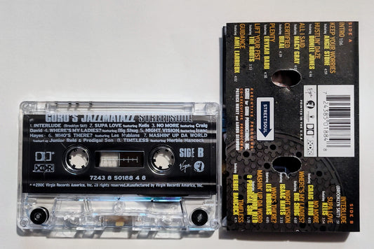Guru - "Guru's Jazzmatazz Streetsoul" - CASSETTE TAPE (XDR; DOLBY) VG+/NM