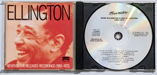 Duke Ellington - “Unreleased Recordings (1965-1972)” - COMPACT DISC VG+/VG+