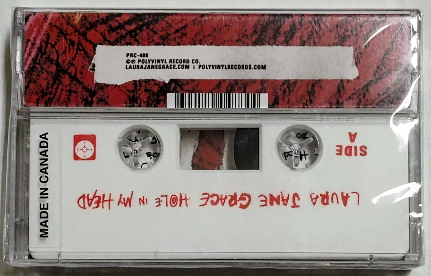 Laura Jane Grace - "Hole In My Head" - INDIE CASSETTE TAPE M/M (Sealed)
