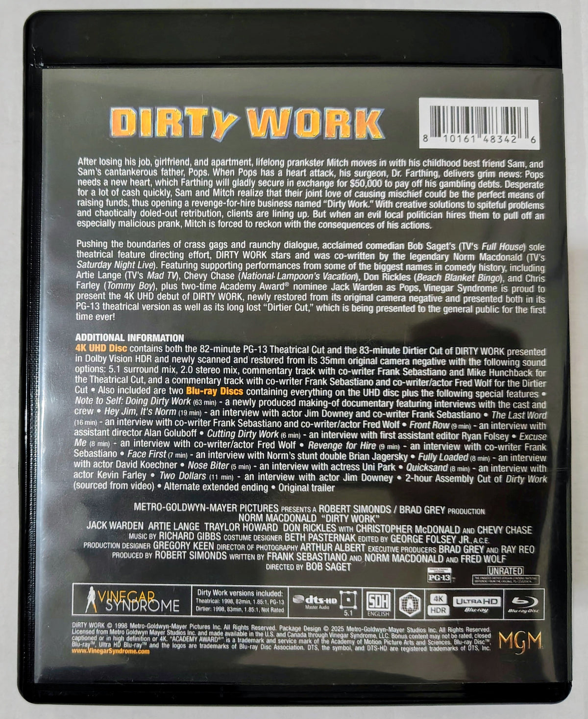 Dirty Work: The Dirtier Cut 4K ULTRA HD