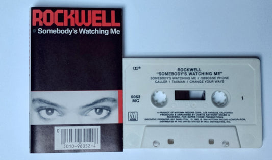 Rockwell - "Somebody's Watching Me" - CASSETTE TAPE (DOLBY) VG+/VG