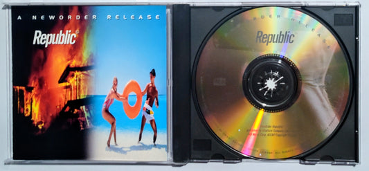 New Order - "Republic" - COMPACT DISC VG+/VG