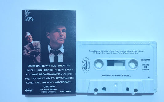Frank Sinatra - "The Best Of" - CASSETTE TAPE VG+/VG+