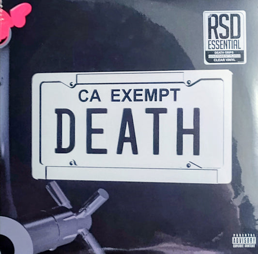 Death Grips - "Government Plates" - VINYL RECORD (Record Store Day; clear color vinyl) NM/M (Sealed; very light corner wear)