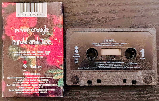 Cure, The - “Never Enough” - CASSETTE TAPE (Single) VG/VG+ *🚨*