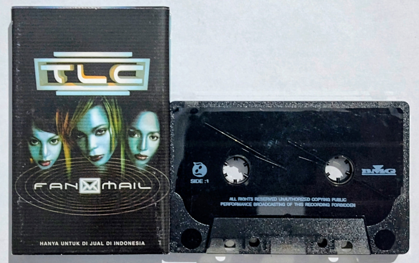 TLC - “Fanmail” - CASSETTE TAPE (Indonesia) VG+/VG+