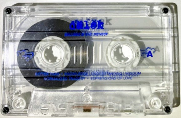 dälek - "Brilliance Of A Falling Moon (Limited Edition of 150)" - CASSETTE TAPE M/M [Newark, NJ] (PRE ORDER; 3 available)