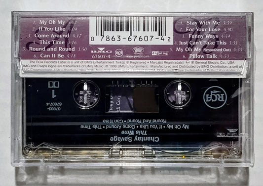 Chantay Savage - “This Time” - CASSETTE TAPE NM/M (Sealed; Small crack in back of case)