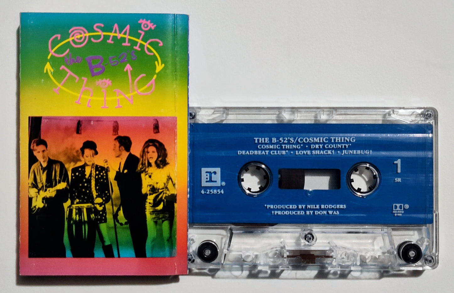B-52's, The - "Cosmic Thing" - CASSETTE TAPE VG/VG