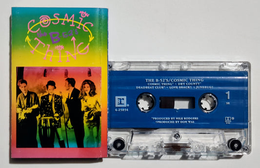 B-52's, The - "Cosmic Thing" - CASSETTE TAPE VG/VG