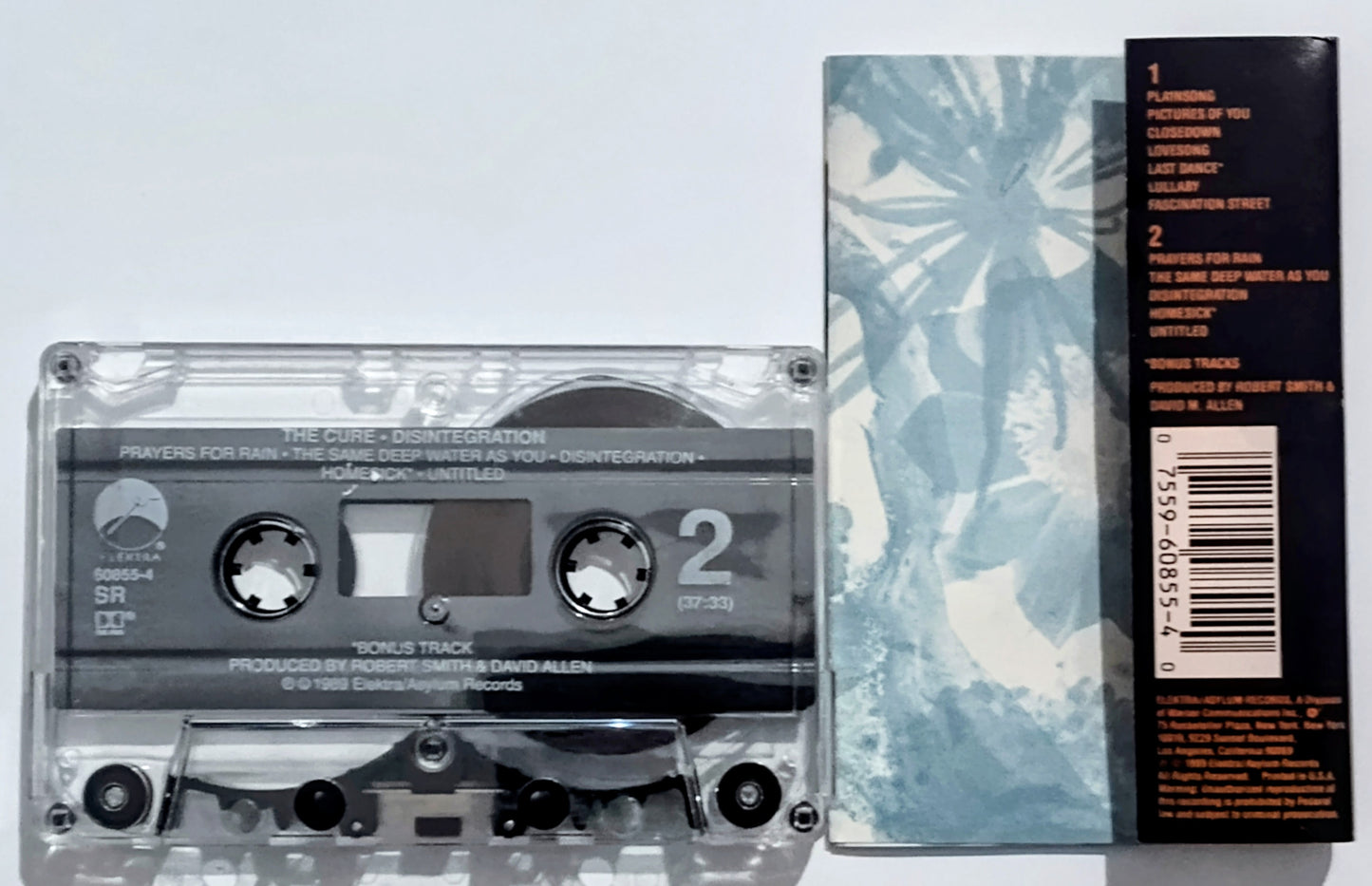 Cure, The - “Disintegration” - CASSETTE TAPE VG+/VG+