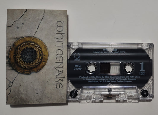 Whitesnake - "Whitesnake" - CASSETTE TAPE