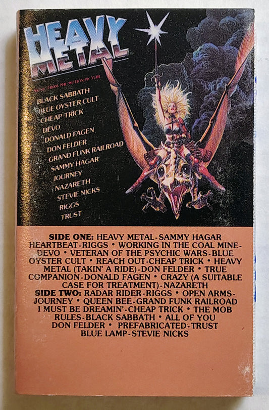 Various Artists - “Heavy Metal Soundtrack” - CASSETTE TAPE VG/VG