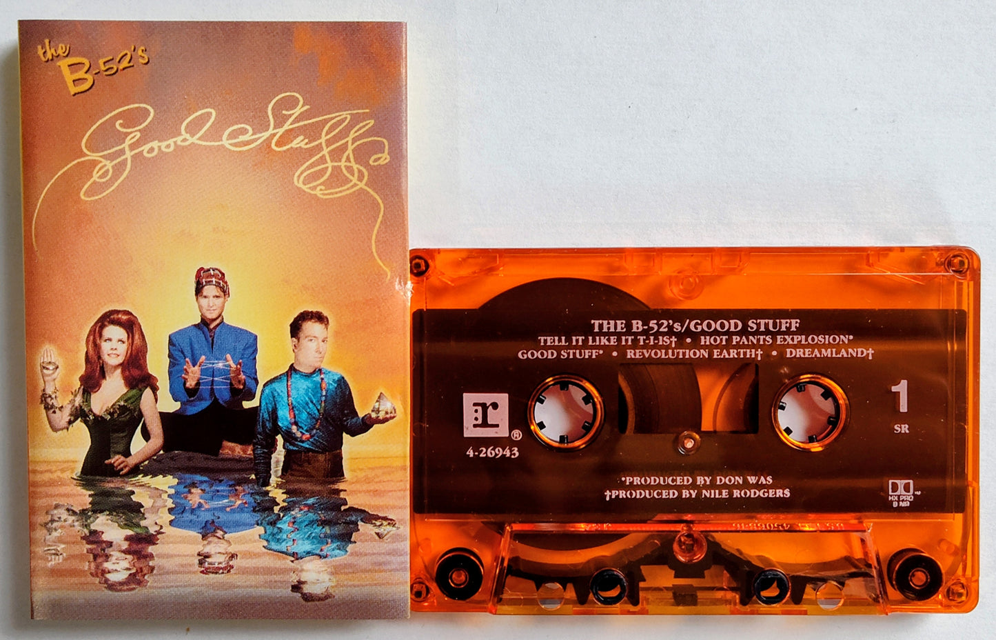 B-52’s, The - “Good Stuff” - CASSETTE TAPE VG/VG+