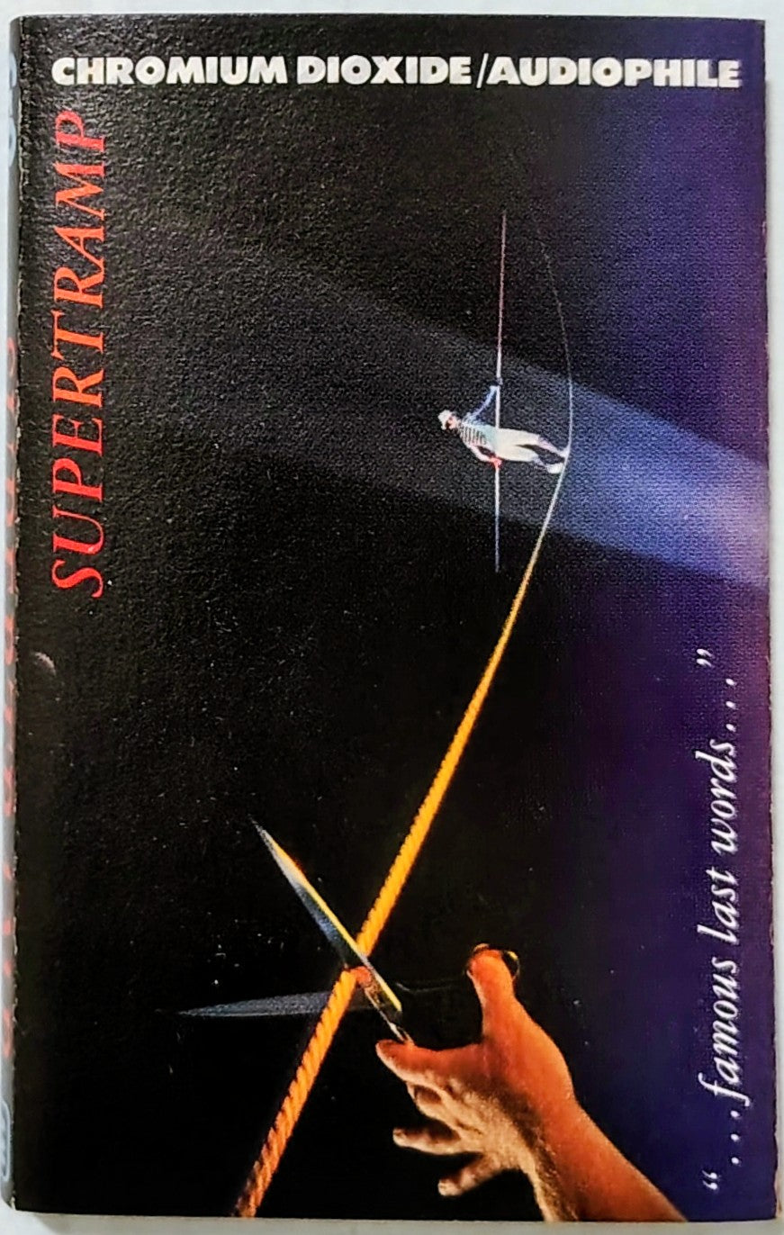 Supertramp - "Famous Last Words" - CASSETTE TAPE VG/VG