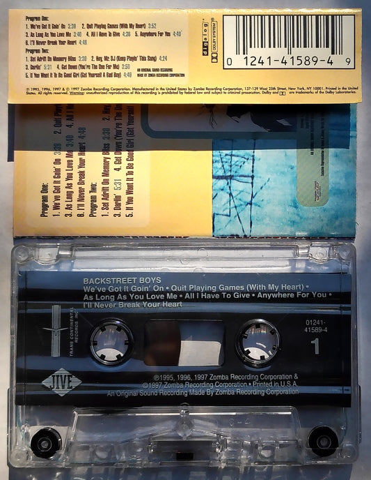 Backstreet Boys - "Backstreet Boys" CASSETTE TAPE VG/VG