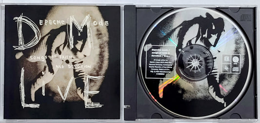 Depeche Mode - “Songs Of Faith And Devotion Live…” - COMPACT DISC VG/NM (Cut spine)