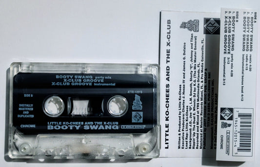 Little Ko-Chees And The X-Club - "Booty Swang" - CASSETTE TAPE (Maxi Single) NM/NM