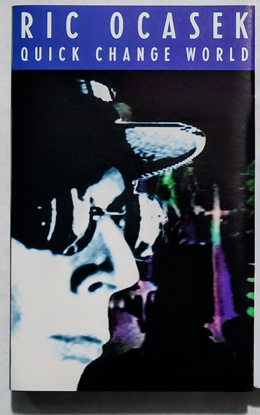 Ric Ocasek - “Quick Change The World” - CASSETTE TAPE (BMG) NM/NM